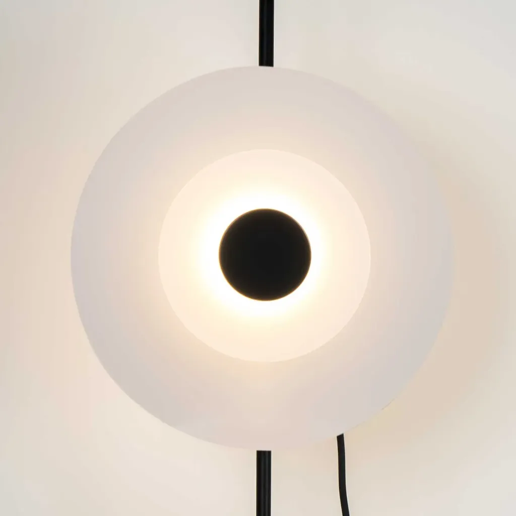 Stehleuchte 6783 MLN Halos 36 F Leuchtenkopf schwarz