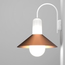 Wall lamp 6830+2589 MLN Tagomago 36.5 W copper metallic IP55