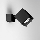 Wandleuchte 1028 MLN Dau 80 F GU10 W schwarz
