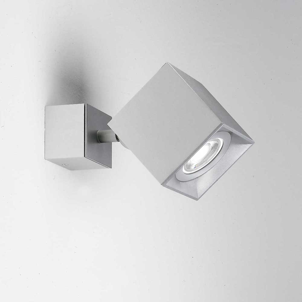 [6028] Wandleuchte 6028 MLN Dau 80 F GU10 W silber