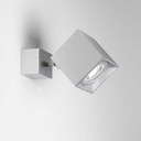 Wandleuchte 6028 MLN Dau 80 F GU10 W silber