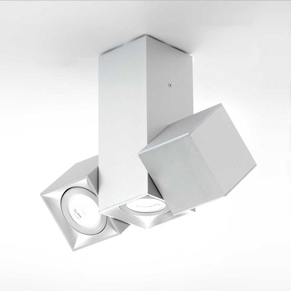 [6051] Aufbauleuchte 6051 MLN Dau 204X3 GU10 C silber