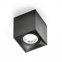 Aufbauleuchte 6118 MLN Dau 80 GU10 C schwarz