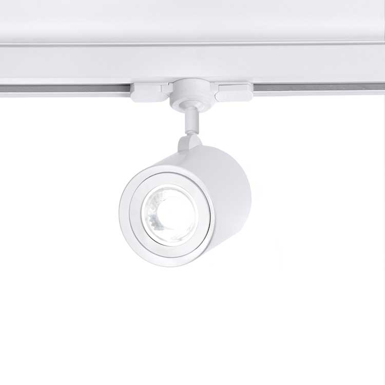 [6243] Schienenstrahler 6243 MLN Kronn 77 GU10 FT3P weiss