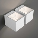 Wandleuchte 6828 MLN Dau 180 AC W weiss