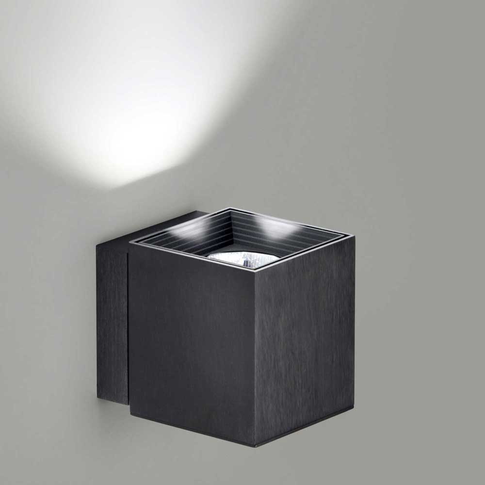 Wandleuchte 6835 MLN Dau 80 CC W schwarz