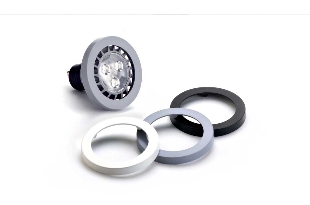 Adapterring, 50 auf 63 mm, Kunststoff, grau