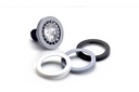 Adapterring, 50 auf 63 mm, Kunststoff, schwarz