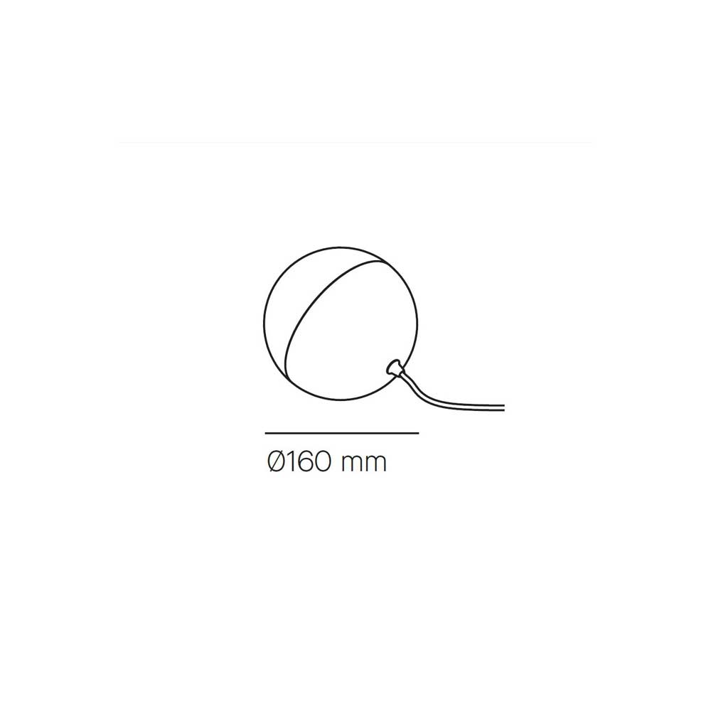 9108 MLN Half Ersatzglas weiss