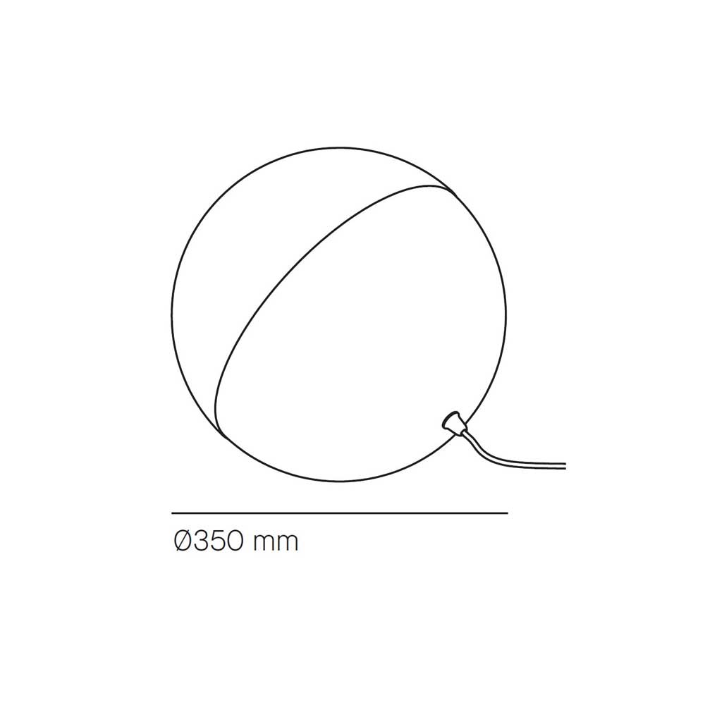 9121 MLN Half Ersatzglas weiss