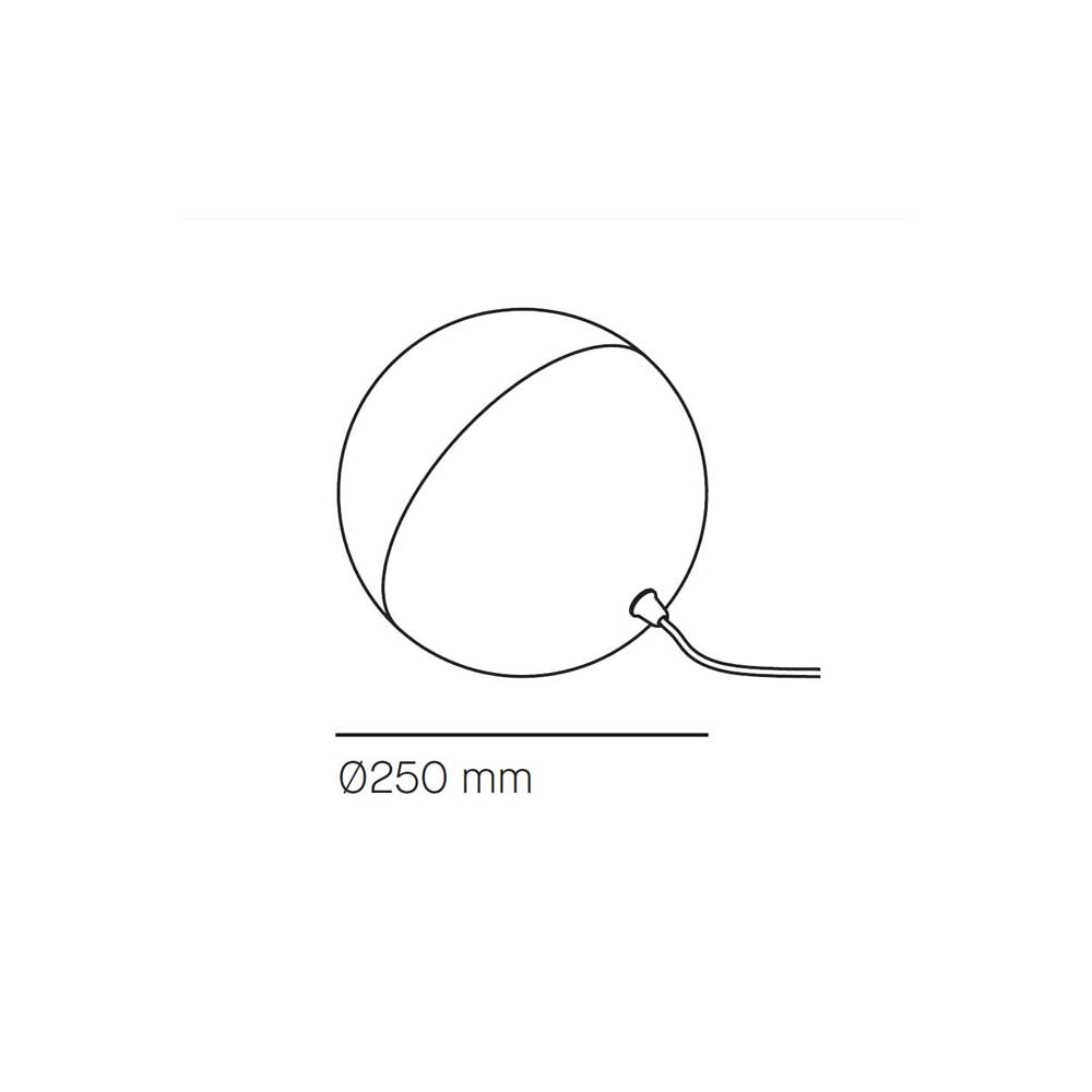 [9127] 9127 MLN Half Ersatzglas weiss