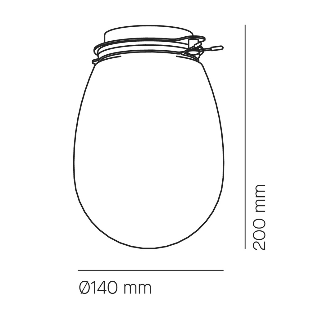 [9145] Ersatzglas,15 cm Durchmesser, dreischichtiges Opalglas für Bano 5857