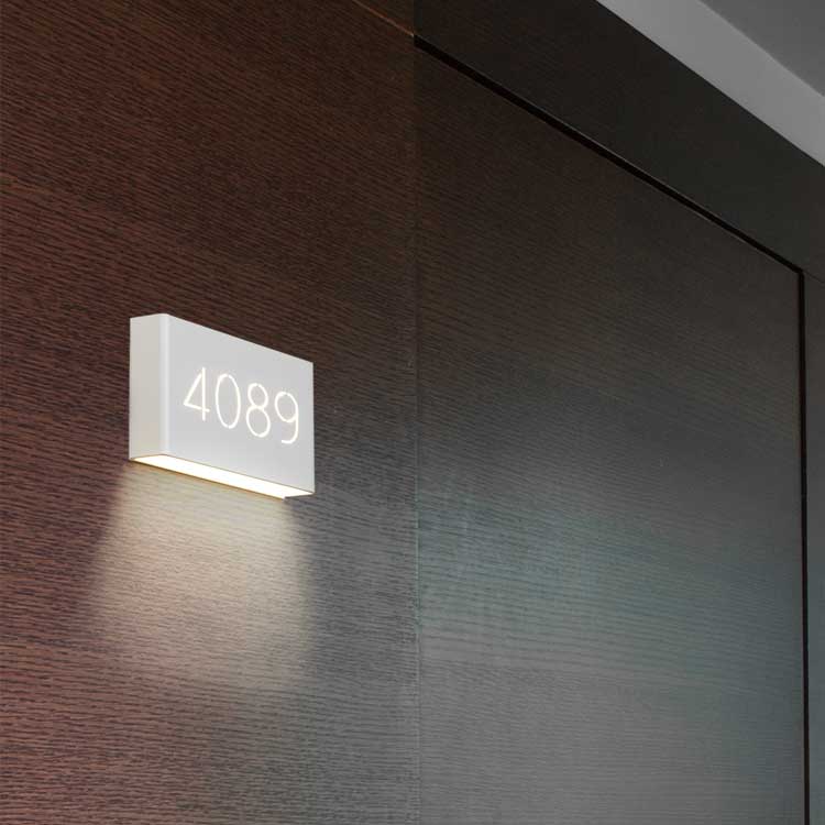 Wandleuchte 3579 MLN Otel AC W weiss