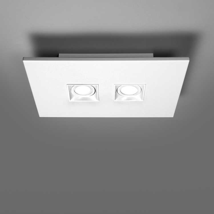 [4033] Aufbauleuchte 4033 MLN Polifemo 39 AC CS weiss