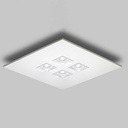 Aufbauleuchte 4035 MLN Polifemo 45 AC CS weiss