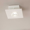 Aufbauleuchte 4077 MLN Polifemo 20 AC CS weiss
