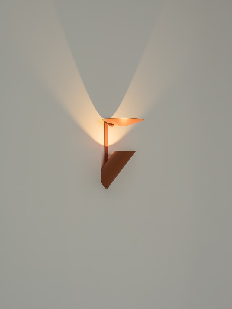 Wall-mounted light 7111 MLN Mokka W, copper metallic