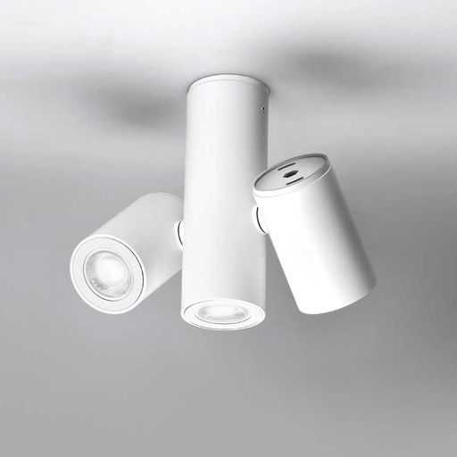 Surface-mounted light 6235 MLN Kronn 206X3 GU10 C, white
