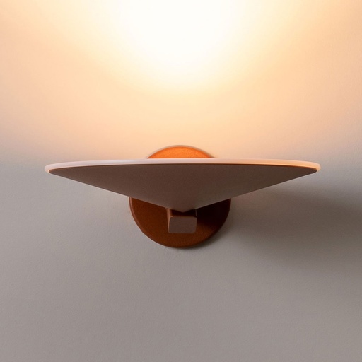 Wall-mounted light 7023 MLN Pla W in metallic copper