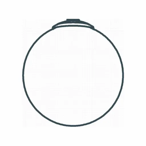 9426 MLN Ersatzglas 10 cm Albor Kep Symphony Wire kupfermetallic