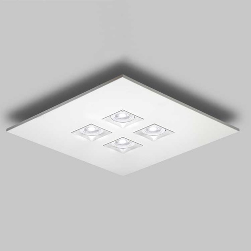 Surface-mounted light 4035 MLN Polifemo 45 AC C/S, white