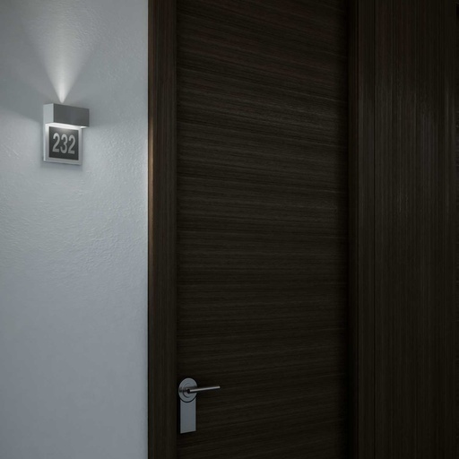 Wall-mounted light 6103 MLN Mini 15 AC S.W, silver-grey