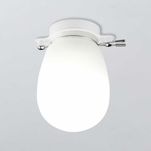 Surface-mounted light 6704 MLN Baño 9 C, white