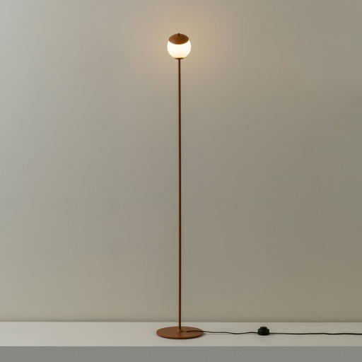Lampadaire 7103 MLN Kep 128 F, cuivre métallisé