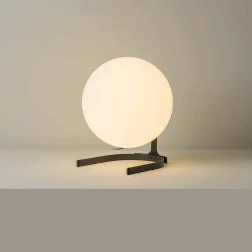 Lampe de table 7119 MLN Moth T, noire