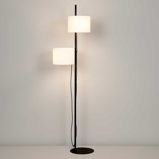 Lampadaire 4904 MLN Twain 250 F, pied anthracite